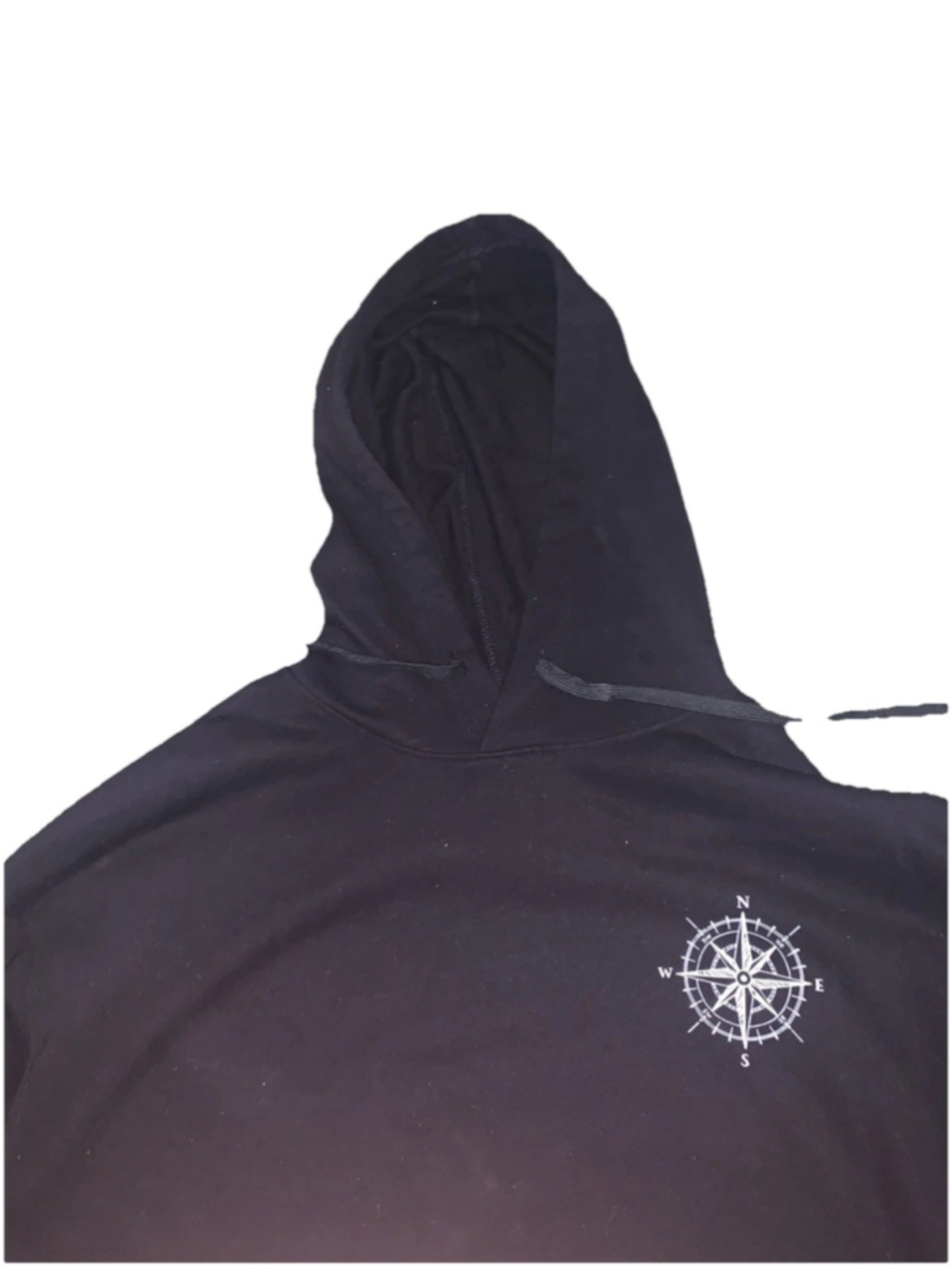 Not all Who Wander Are Lost Hoodie Black XL Pre-Owned - Picture 8 of 9